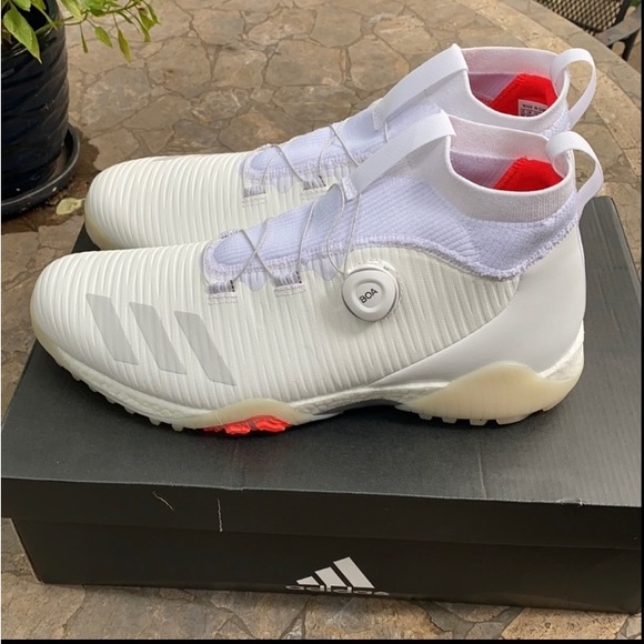 The Adidas Code Chaos BOA Spikeless Golf Shoe - Picture 1 of 7